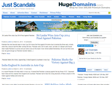 Tablet Screenshot of justscandals.com